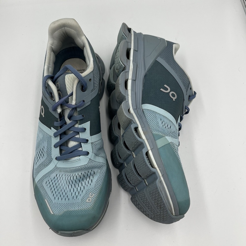 On Cloud Running Cloudace Womens Size 10 Running Shoes Blue Sea/Shadow Exercise - Picture 3 of 14